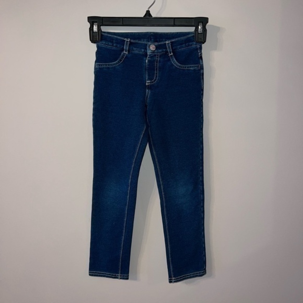 Skinny Jeans navy blue stretchy girls kids 6x Sonoma